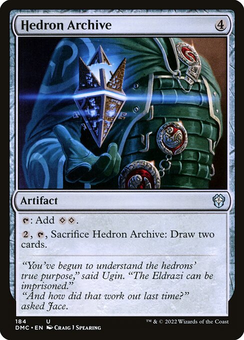 Dominaria United Commander - 184 - Hedron Archive - Uncommon