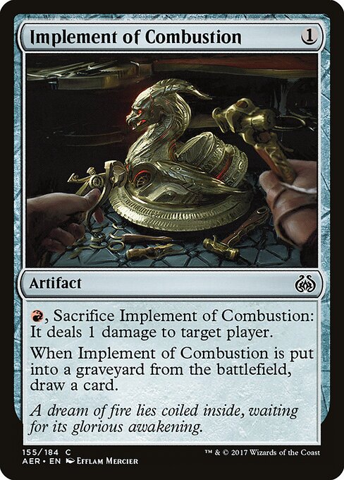 Aether Revolt - 155 - Implement of Combustion - Common