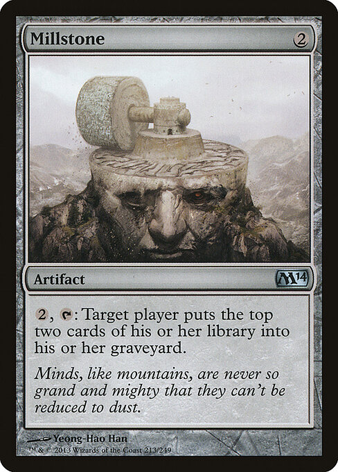 Magic 2014 - 213 - Millstone - Uncommon