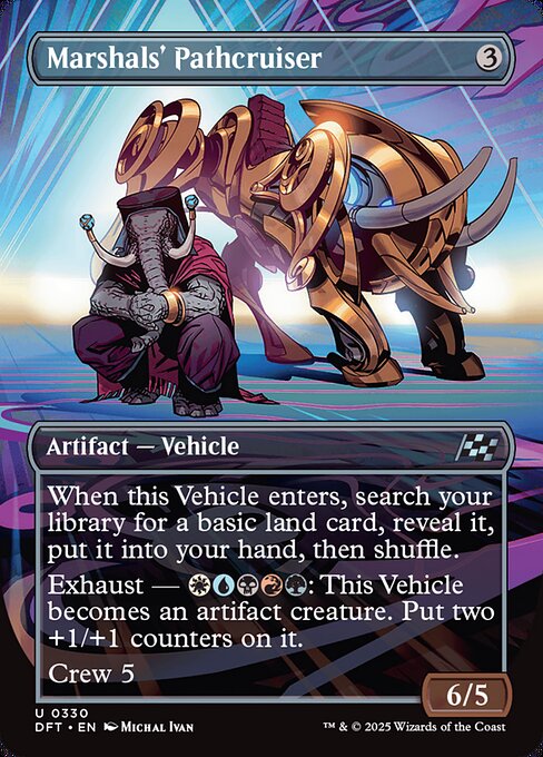 Aetherdrift - 330 - Marshals' Pathcruiser - Uncommon