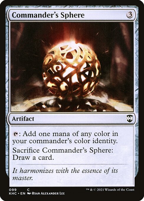 Kaldheim Commander - 99 - Commander's Sphere - Common