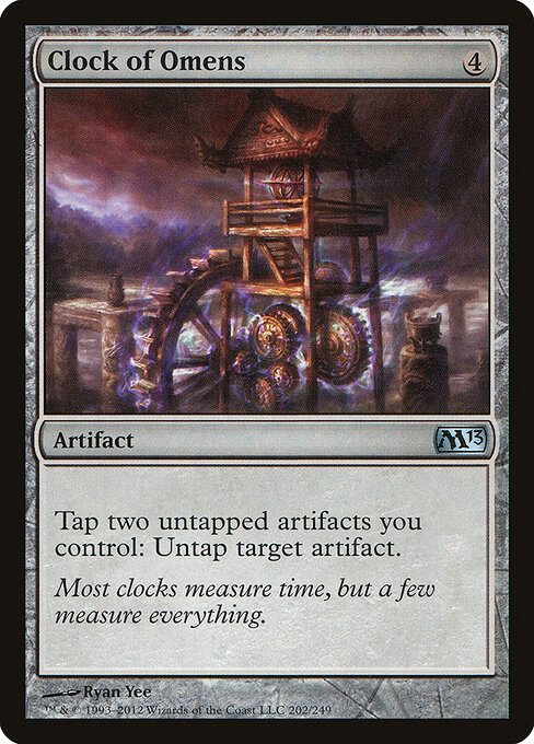 Magic 2013 - 202 - Clock of Omens - Uncommon