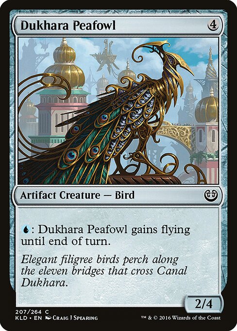 Kaladesh - 207 - Dukhara Peafowl - Common
