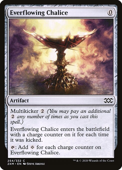 Double Masters - 254 - Everflowing Chalice - Common