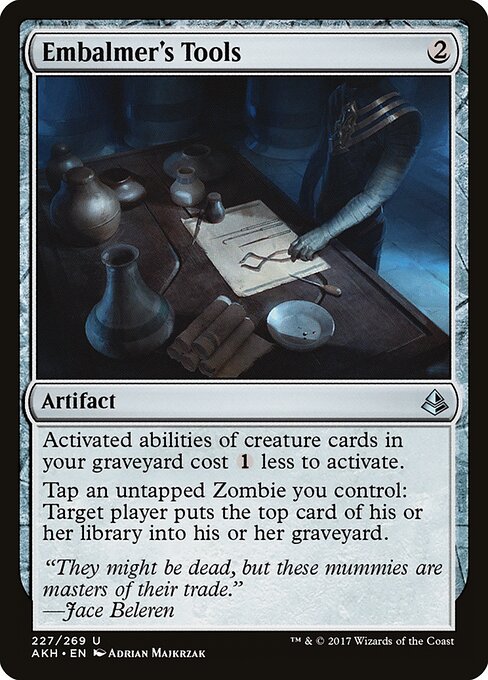Amonkhet - 227 - Embalmer's Tools - Uncommon