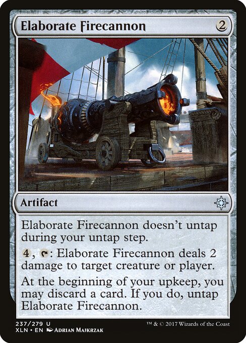 Ixalan - 237 - Elaborate Firecannon - Uncommon