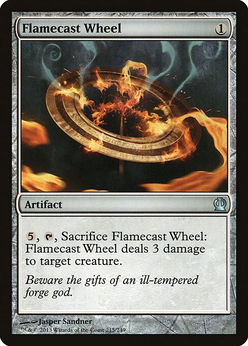Theros - 215 - Flamecast Wheel - Uncommon