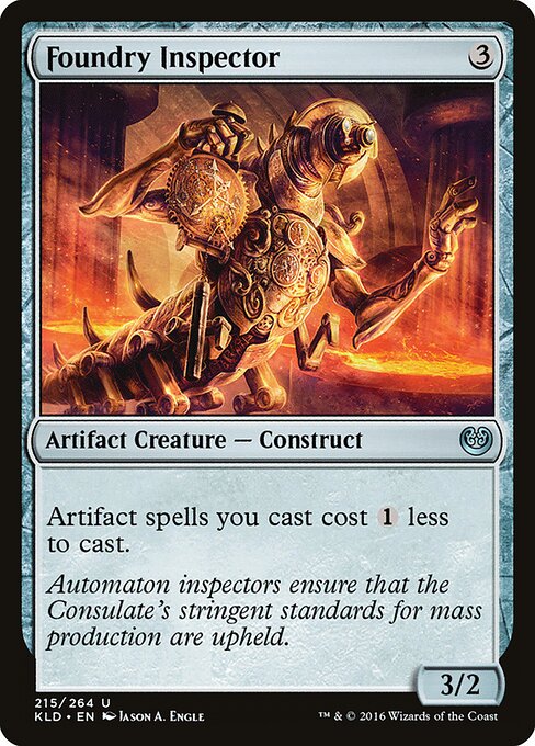 Kaladesh - 215 - Foundry Inspector - Uncommon