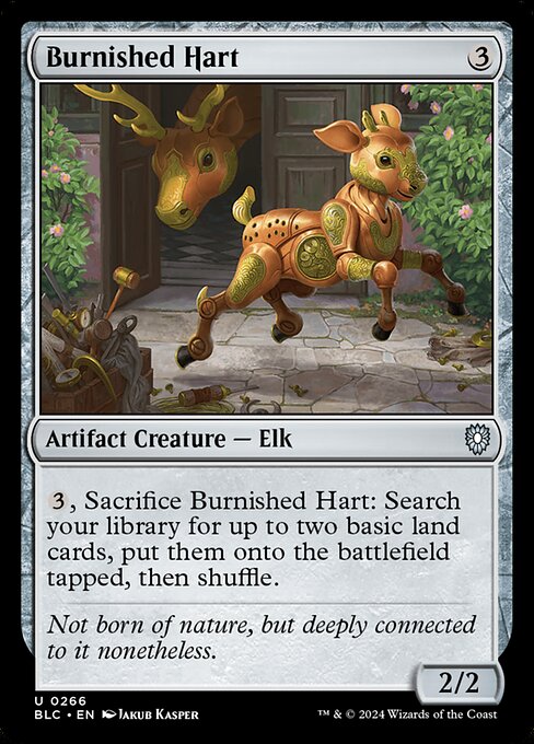 Bloomburrow Commander - 266 - Burnished Hart - Uncommon