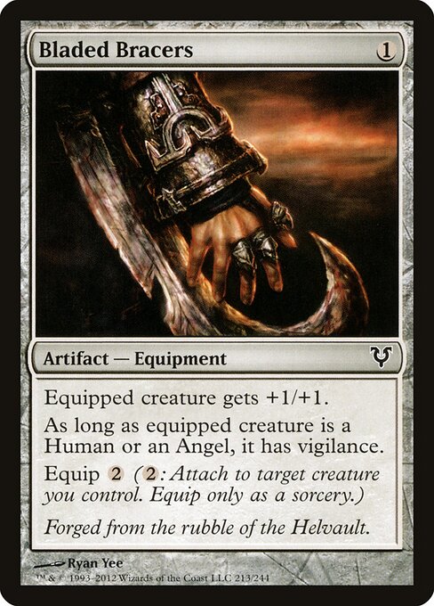 Avacyn Restored - 213 - Bladed Bracers - Common