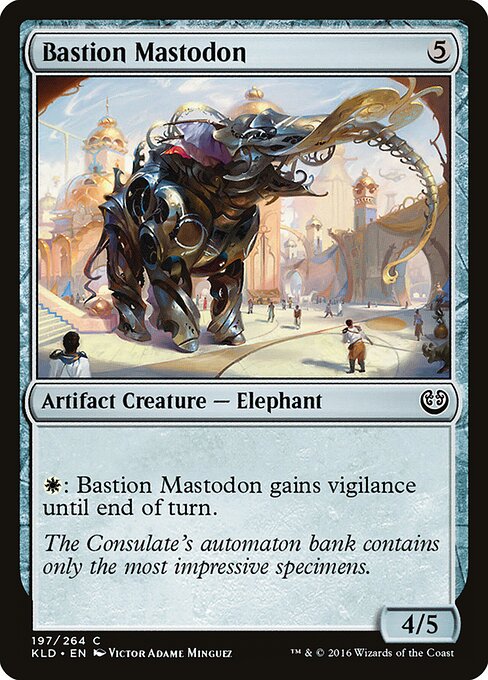 Kaladesh - 197 - Bastion Mastodon - Common