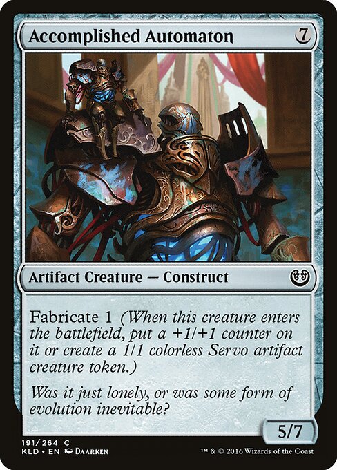 Kaladesh - 191 - Accomplished Automaton - Common