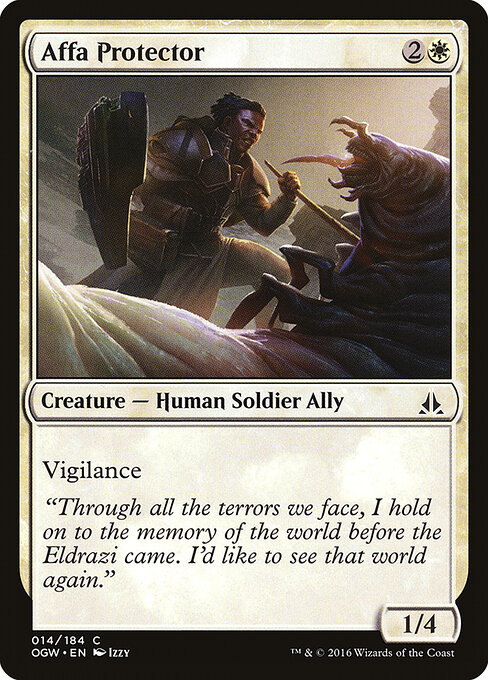 Oath of the Gatewatch - 14 - Affa Protector - Common