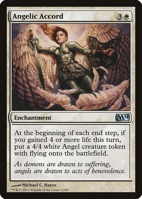 Magic 2014 - 3 - Angelic Accord - Uncommon