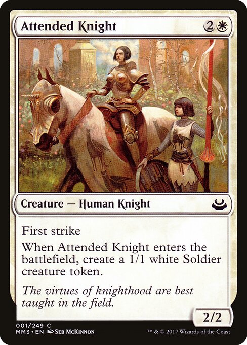 Modern Masters 2017 - 1 - Attended Knight - Common