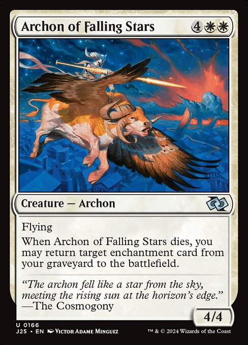 Foundations Jumpstart - 166 - Archon of Falling Stars - Uncommon
