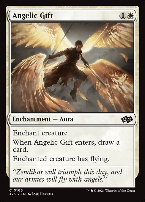 Foundations Jumpstart - 165 - Angelic Gift - Common