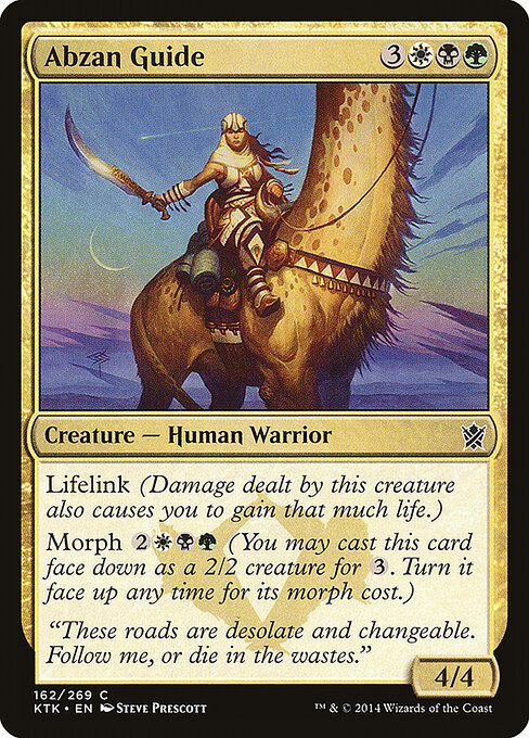 Khans of Tarkir - 162 - Abzan Guide - Common