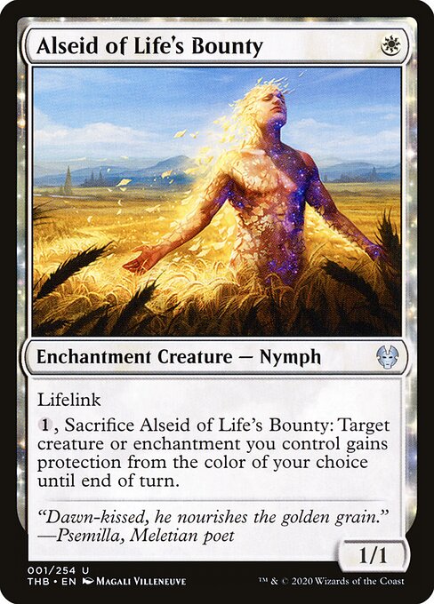 Theros Beyond Death - 1 - Alseid of Life's Bounty - Uncommon
