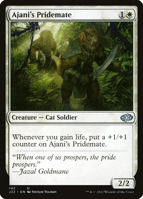 Jumpstart 2022 - 142 - Ajani's Pridemate - Uncommon