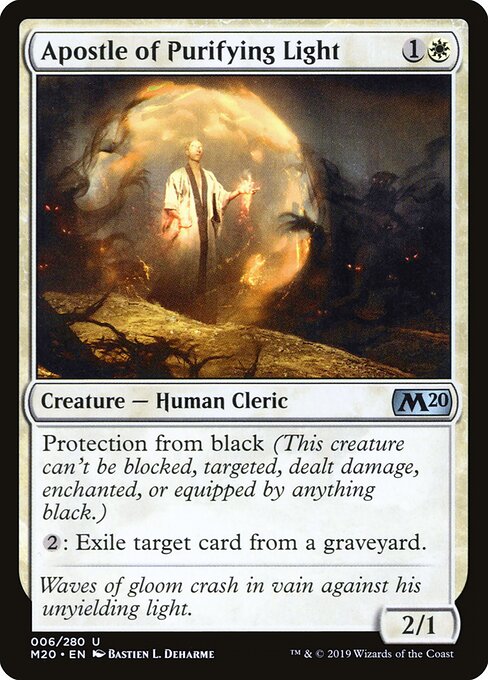 Core Set 2020 - 6 - Apostle of Purifying Light - Uncommon