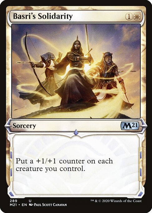 Core Set 2021 - 289 - Basri's Solidarity - Uncommon
