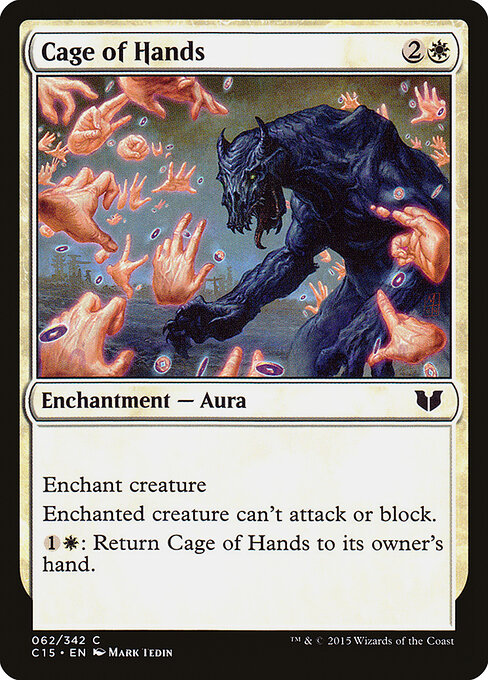 Commander 2015 - 62 - Cage of Hands - Common
