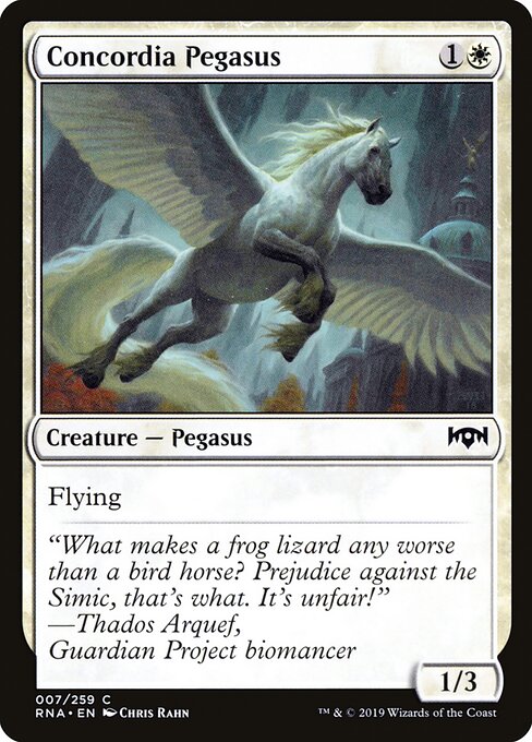 Ravnica Allegiance - 7 - Concordia Pegasus - Common