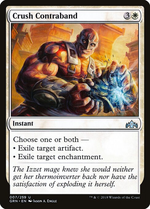 Guilds of Ravnica - 7 - Crush Contraband - Uncommon
