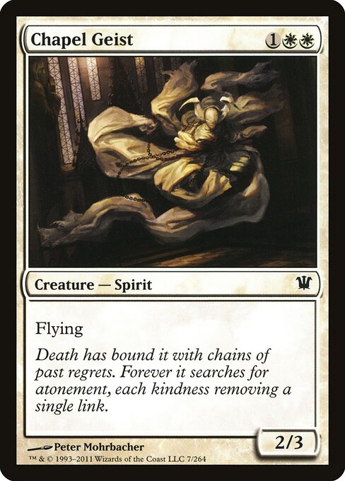 Innistrad - 7 - Chapel Geist - Common