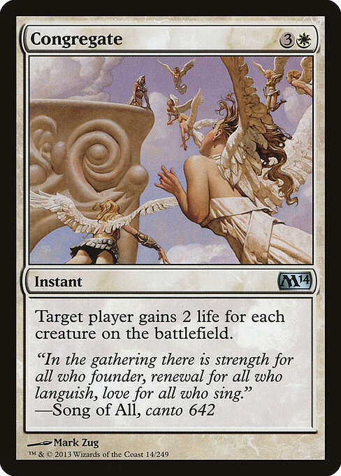 Magic 2014 - 14 - Congregate - Uncommon