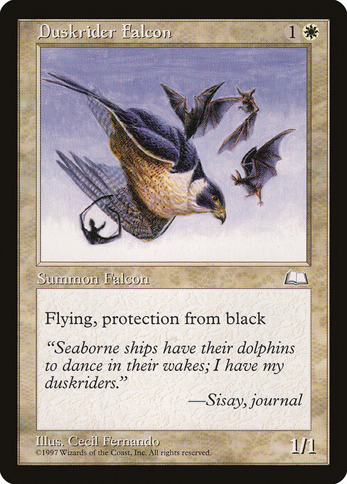 Weatherlight - 12 - Duskrider Falcon - Common