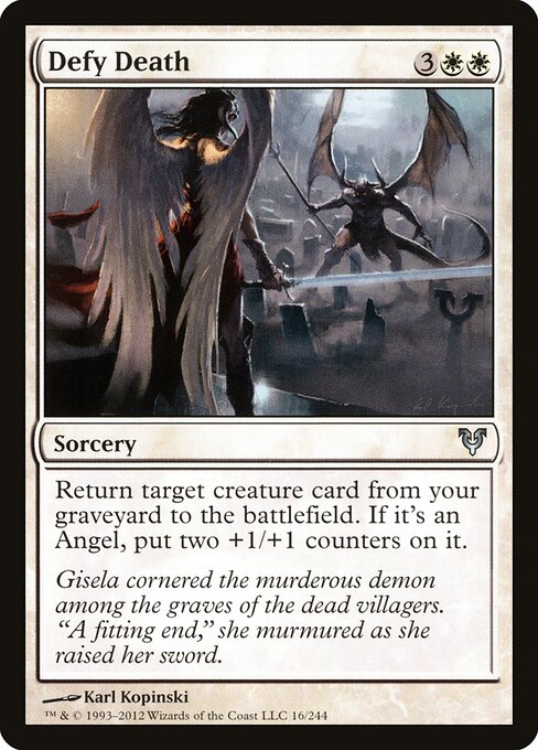 Avacyn Restored - 16 - Defy Death - Uncommon