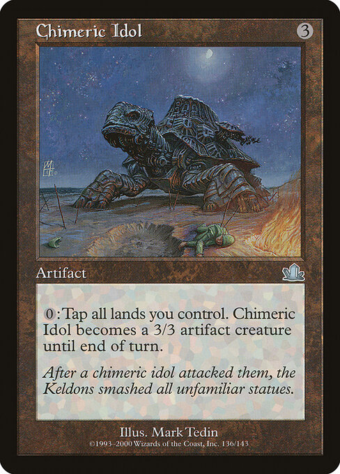 Prophecy - 136 - Chimeric Idol - Uncommon