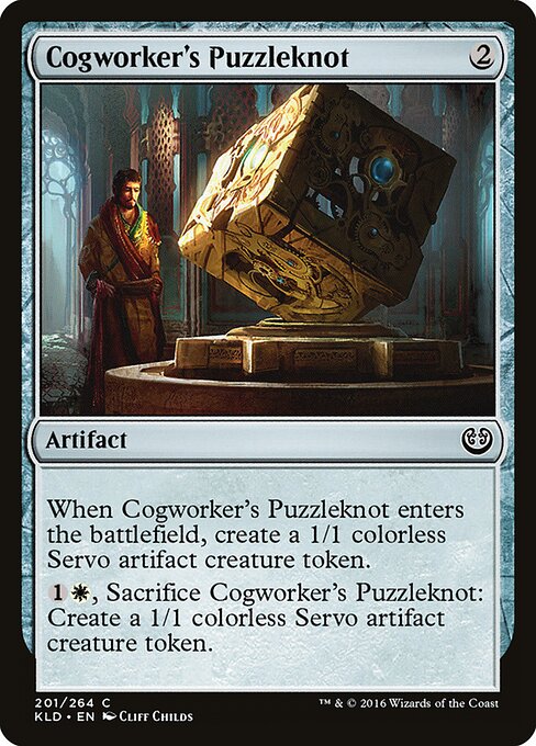 Kaladesh - 201 - Cogworker's Puzzleknot - Common
