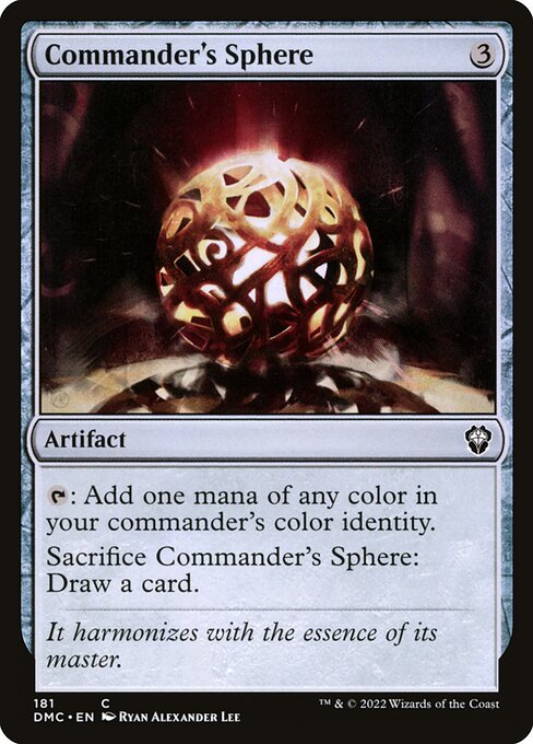 Dominaria United Commander - 181 - Commander's Sphere - Common