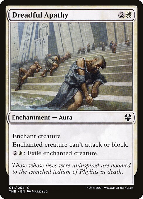 Theros Beyond Death - 11 - Dreadful Apathy - Common