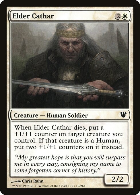 Innistrad - 12 - Elder Cathar - Common