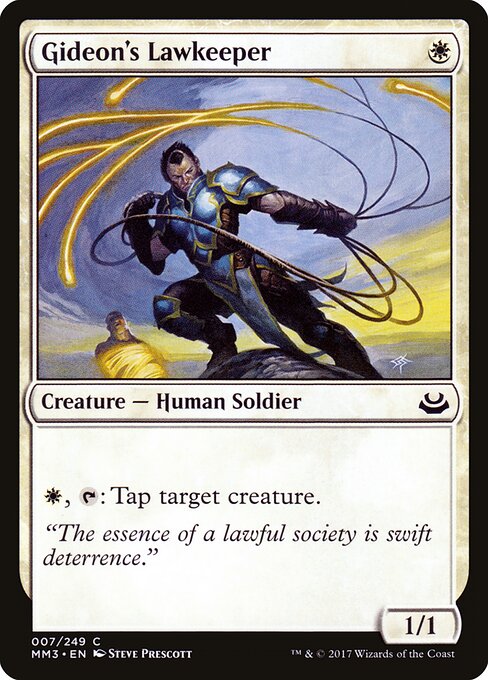Modern Masters 2017 - 7 - Gideon's Lawkeeper - Common