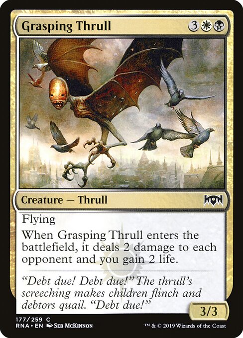 Ravnica Allegiance - 177 - Grasping Thrull - Common