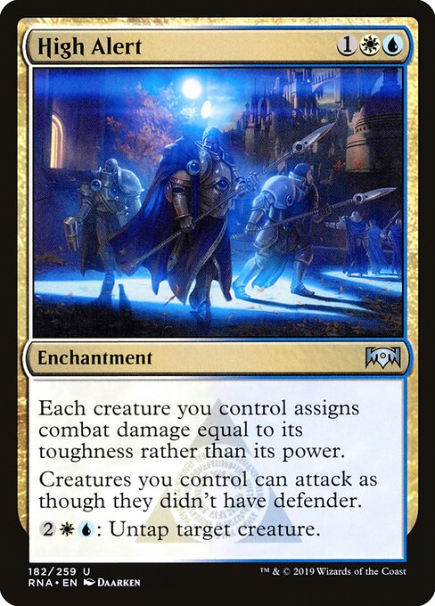 Ravnica Allegiance - 182 - High Alert - Uncommon