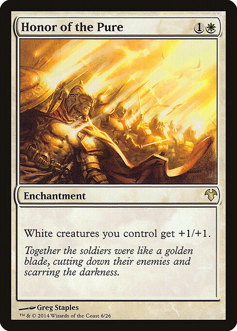 Modern Event Deck 2014 - 6 - Honor of the Pure - Rare