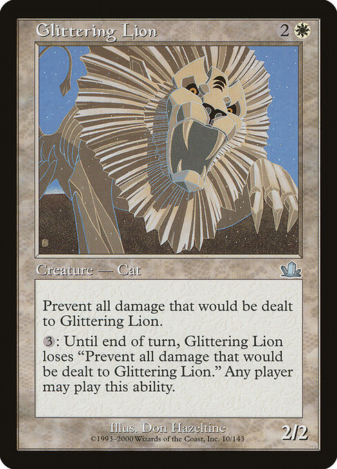 Prophecy - 10 - Glittering Lion - Uncommon
