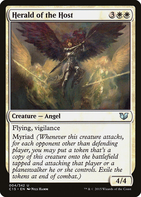 Commander 2015 - 4 - Herald of the Host - Uncommon