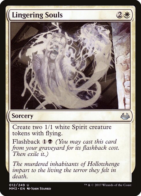 Modern Masters 2017 - 12 - Lingering Souls - Uncommon
