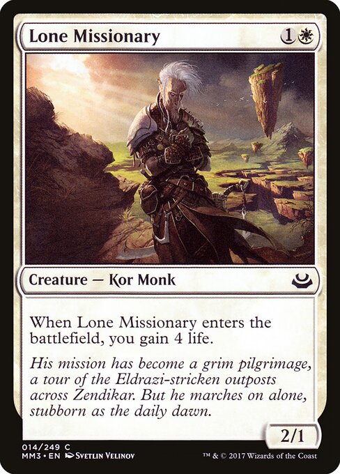 Modern Masters 2017 - 14 - Lone Missionary - Common