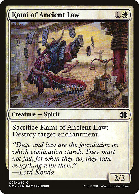 Modern Masters 2015 - 21 - Kami of Ancient Law - Common