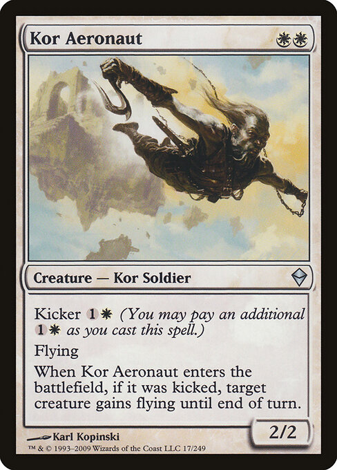 Zendikar - 17 - Kor Aeronaut - Uncommon