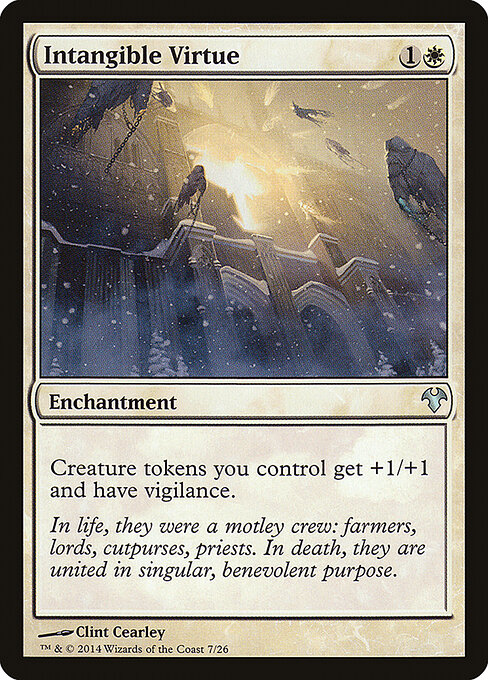Modern Event Deck 2014 - 7 - Intangible Virtue - Uncommon