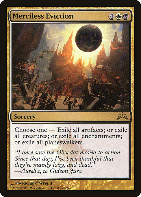 Gatecrash - 177 - Merciless Eviction - Rare